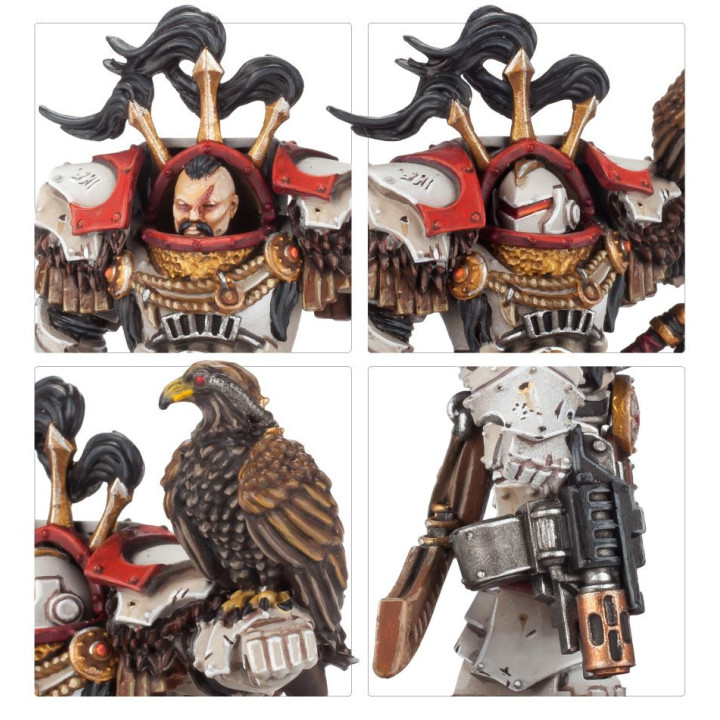 FORCE ORGANISATION - White Scars Legion Praetor in Cataphractii Terminator Armour