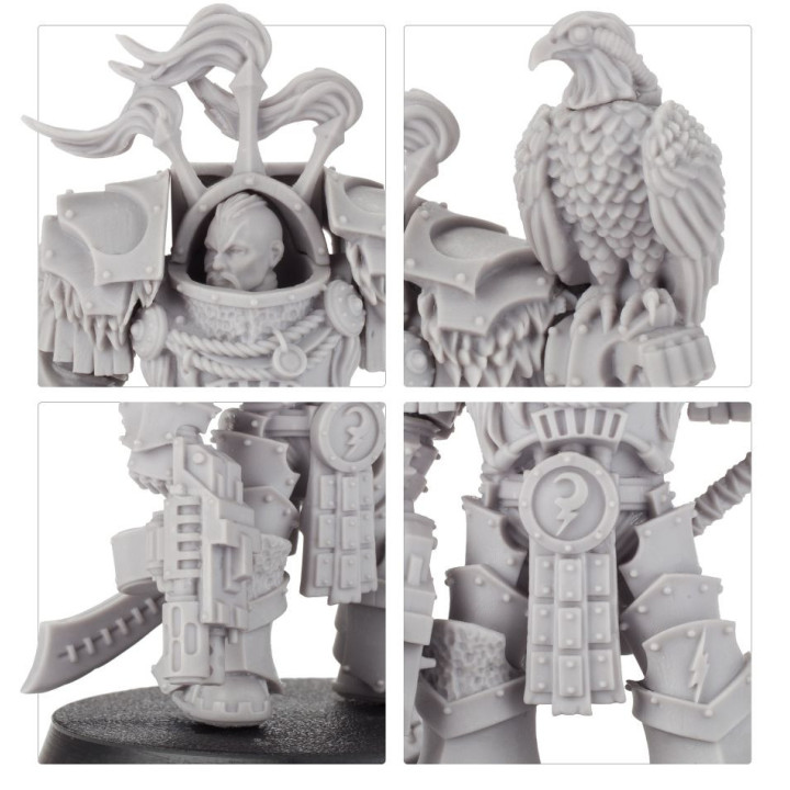 FORCE ORGANISATION - White Scars Legion Praetor in Cataphractii Terminator Armour