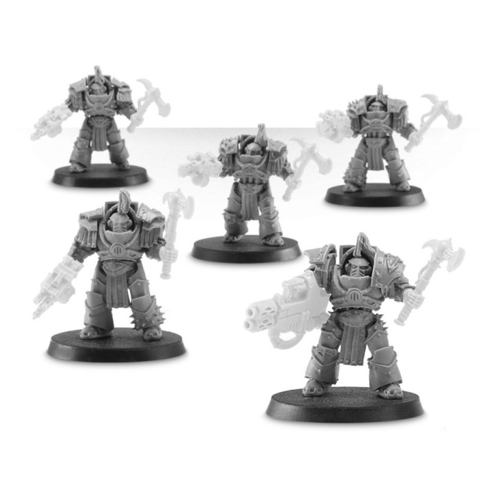 FORCE ORGANISATION - Sons of Horus Justaerin Terminators