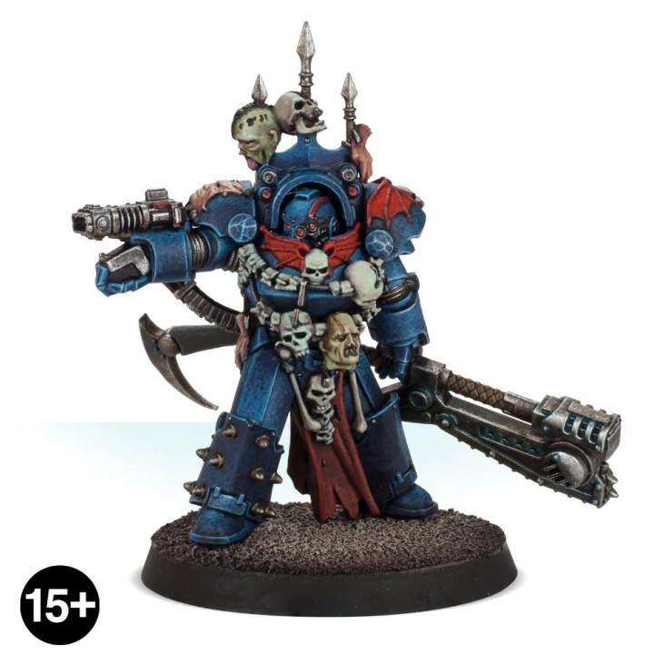 Night Lords Legion Praetor in Tartaros Terminator Armour - LEGIONES ASTRATES TRAITOR