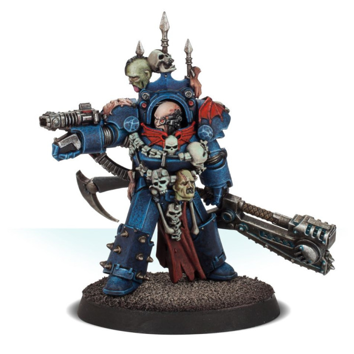 Night Lords Legion Praetor in Tartaros Terminator Armour - LEGIONES ASTRATES TRAITOR