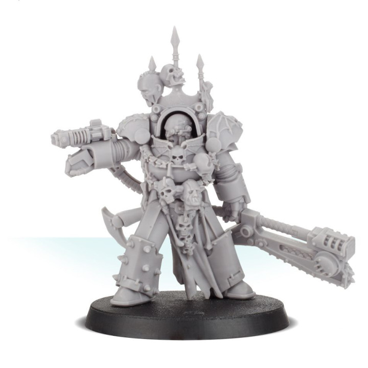 Night Lords Legion Praetor in Tartaros Terminator Armour - LEGIONES ASTRATES TRAITOR