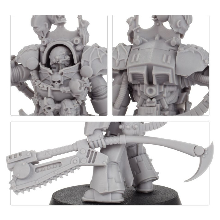 Night Lords Legion Praetor in Tartaros Terminator Armour - LEGIONES ASTRATES TRAITOR