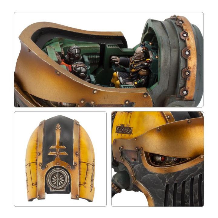 MECHANICUM - Mars-Alpha Pattern Warbringer Titan Head