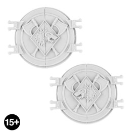 PORTE ET ACCESSOIRES - Space Wolves Legion Deimos Rhino Doors Set 1