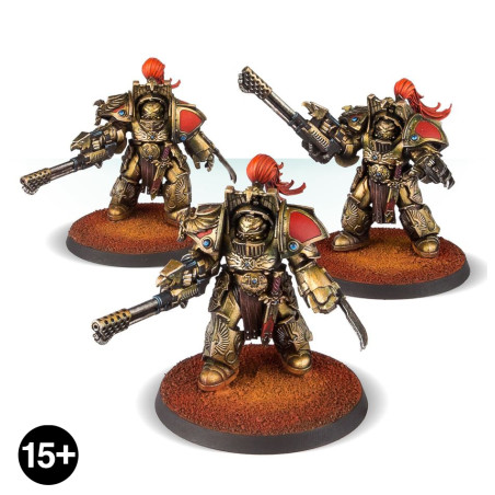 Legio Custodes Aquilon Terminators with Infernus Firepikes