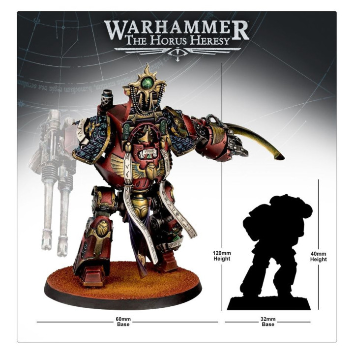 LEGIONES ASTRATES TRAITOR - Thousand Sons – Contemptor-Osiron Dreadnought