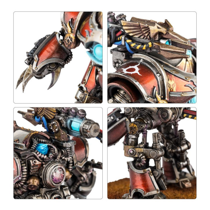 LEGIONES ASTRATES TRAITOR - Thousand Sons – Castellax-Achea Automata with Æther-fire Cannon