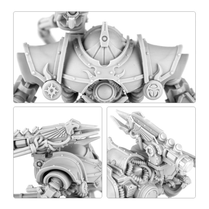 LEGIONES ASTRATES TRAITOR - Thousand Sons – Castellax-Achea Automata with Æther-fire Cannon