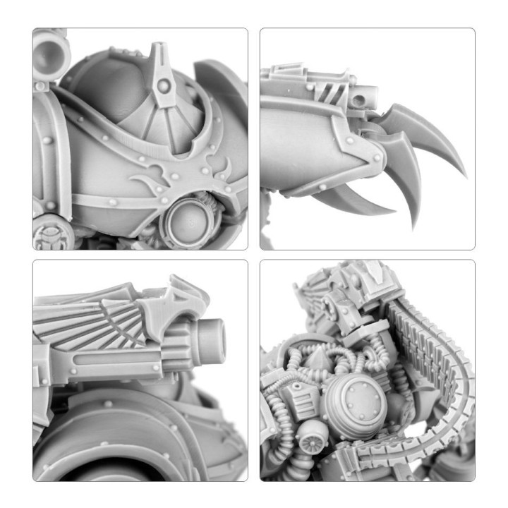 LEGIONES ASTRATES TRAITOR - Thousand Sons – Castellax-Achea Automata with Bolt Cannon