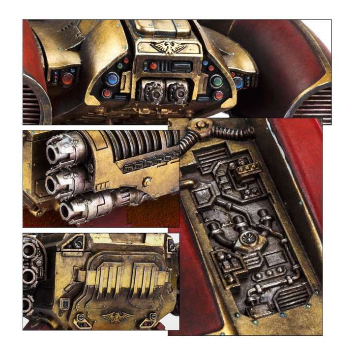 ARMÉES DE L'IMPERIUM - Legio Custodes Coronus Grav-carrier