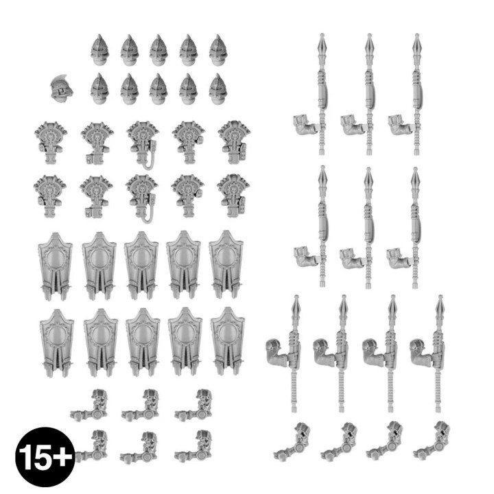 SECUTARII HOPLITES UPGRADE SET - ARMIES OF THE IMPERIUM