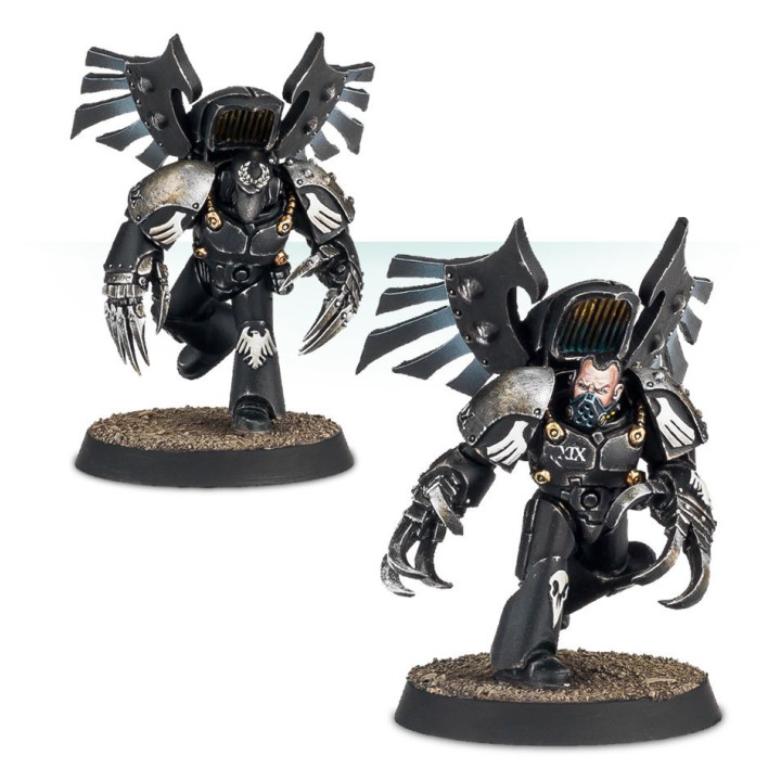 LEGIONES ASTRATES LOYALIST - Raven Guard Dark Fury Assault Squad