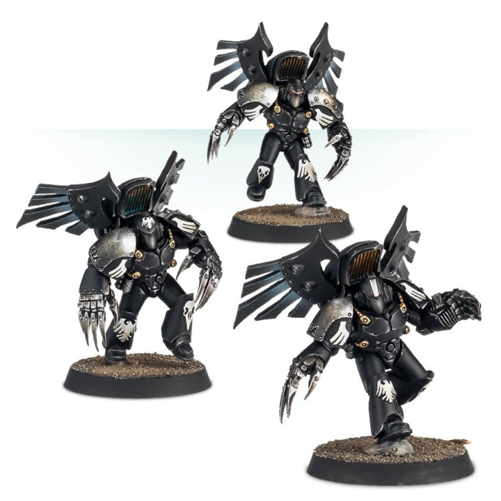 LEGIONES ASTRATES LOYALIST - Raven Guard Dark Fury Assault Squad