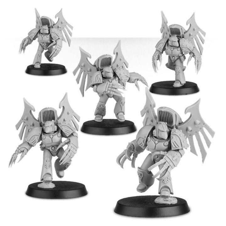 LEGIONES ASTRATES LOYALIST - Raven Guard Dark Fury Assault Squad