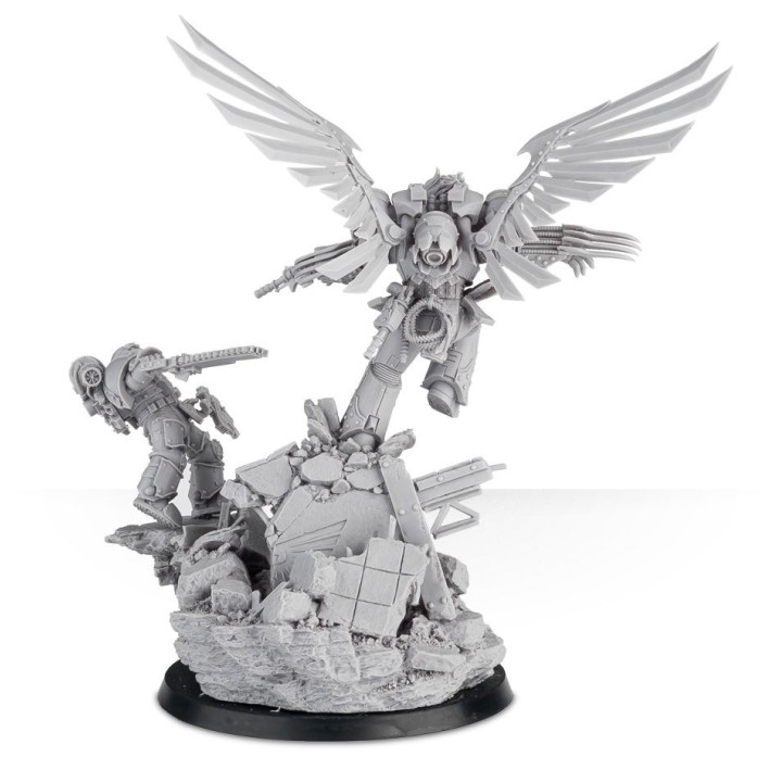 LEGIONES ASTRATES LOYALIST - Corvus Corax, Primarch of the Raven Guard Legion