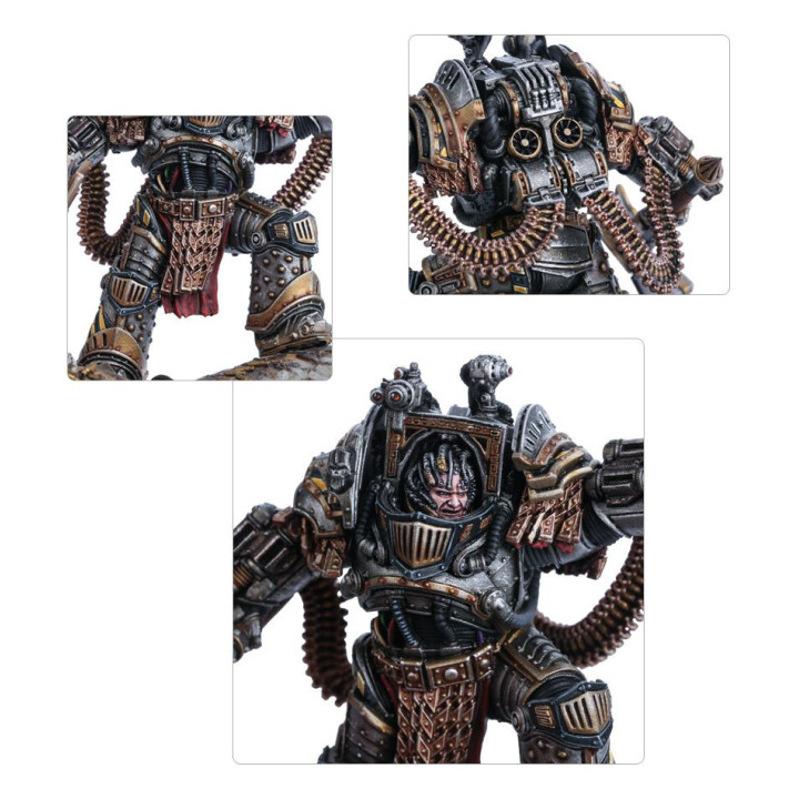 LEGIONES ASTRATES TRAITOR - Perturabo, Primarch of the Iron Warriors Legion