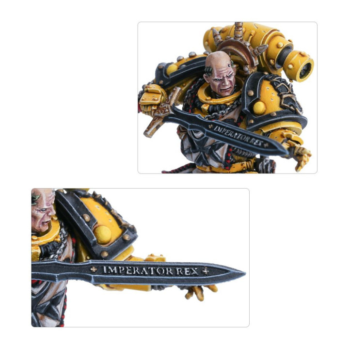 FORCE ORGANISATION - Sigismund, First Captain of the Imperial Fists