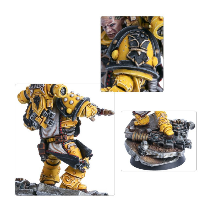 FORCE ORGANISATION - Sigismund, First Captain of the Imperial Fists