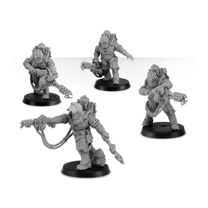 Solar Auxilia Flamer Section - ARMIES OF THE IMPERIUM