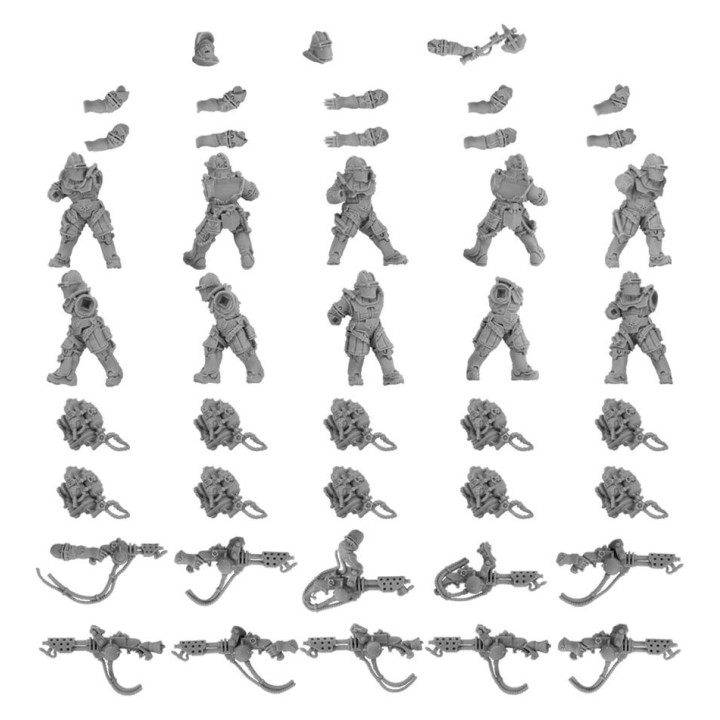 Solar Auxilia Flamer Section - ARMIES OF THE IMPERIUM