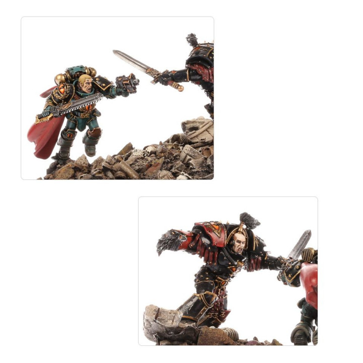LEGIONES ASTRATES TRAITOR - Abaddon and Loken