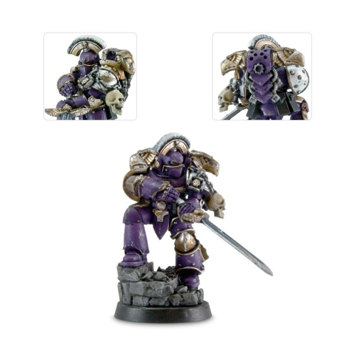 LEGIONES ASTRATES TRAITOR - Legion Champion and Master of the Signal