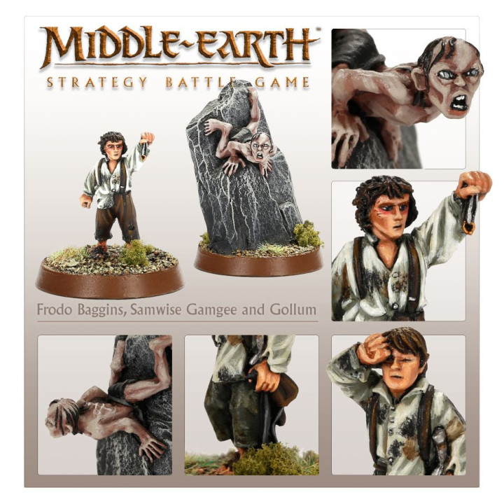 Frodo Beutlin™, Samweis Gamdschie™ & Gollum™ - THE LORD OF THE RINGS - GUT