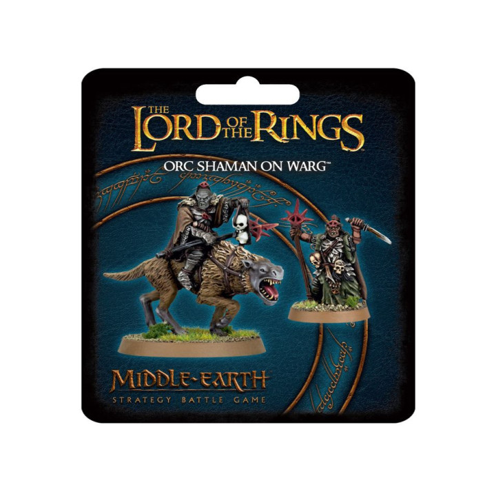 Orc Shaman su Warg™ - THE LORD OF THE RINGS - CATTIVO