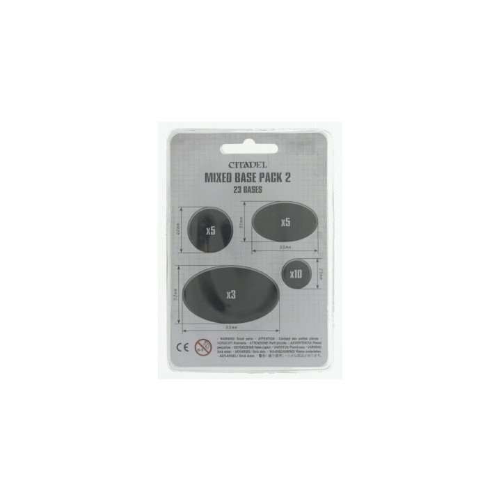 SOCLES FIGURINES - Citadel : Mixed Base Pack 2