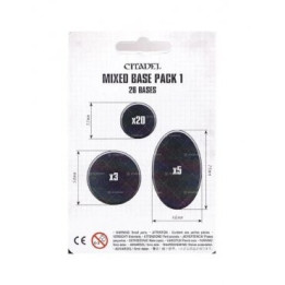 SOCLES FIGURINES - Citadel : Mixed Base Pack 1