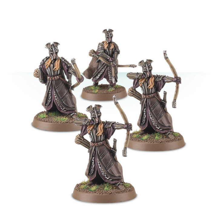 Mirkwood Armoured Elves Warband - THE HOBBIT - BUONO