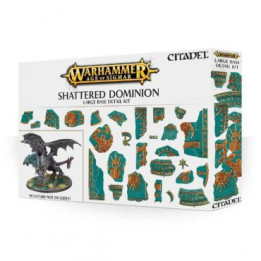 SOCLES FIGURINES - Shattered Dominion : kit de décor pour grand socle