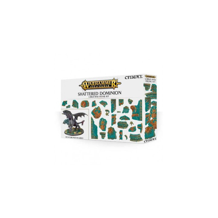 Shattered Dominion : kit de décor pour grand socle - BASI DI FIGURE