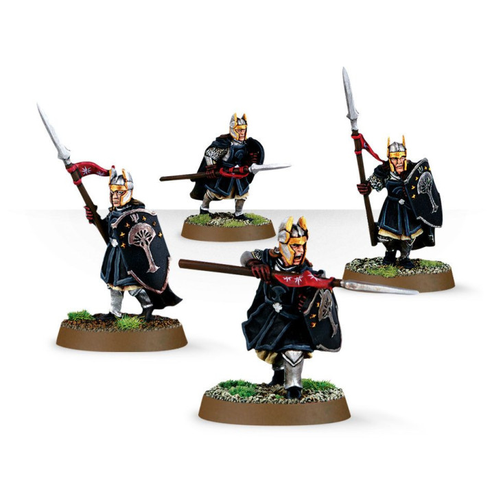 THE LORD OF THE RINGS - BIEN - Warriors of Númenor avec lances