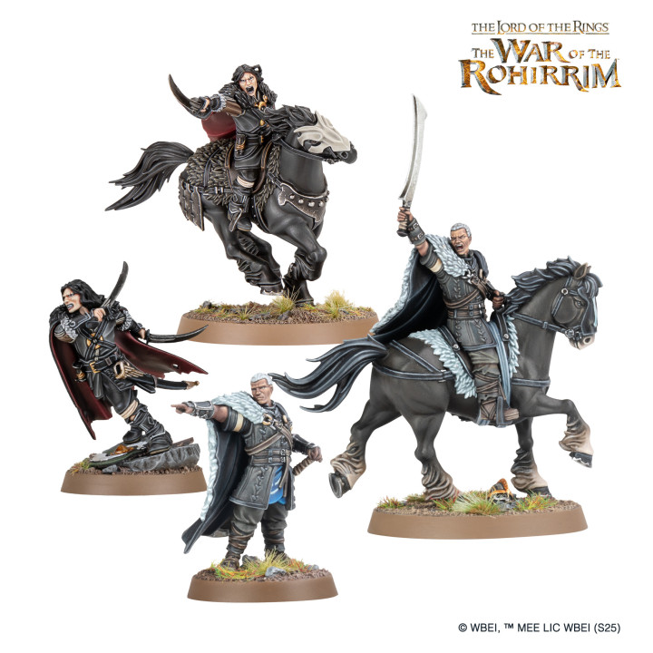 Wulf™, High Lord of the Hill Tribes e General Targg™ - FIGURE