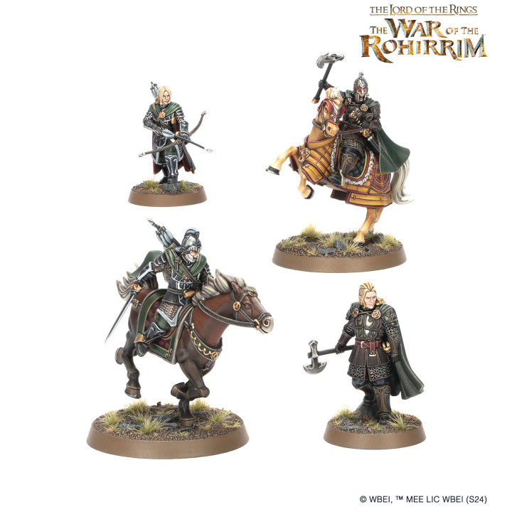 FIGURINES - Haleth™ & Háma™, Princes of Rohan™