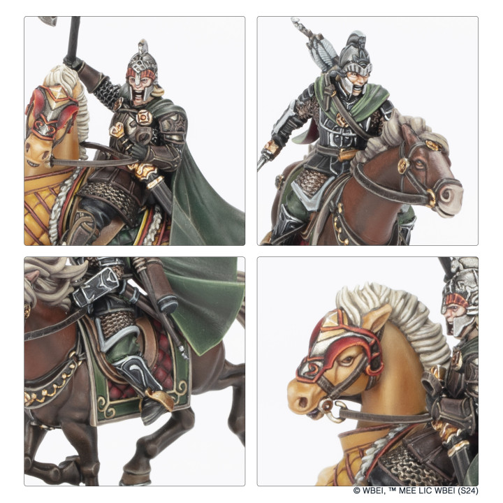 FIGURINES - Haleth™ & Háma™, Princes of Rohan™