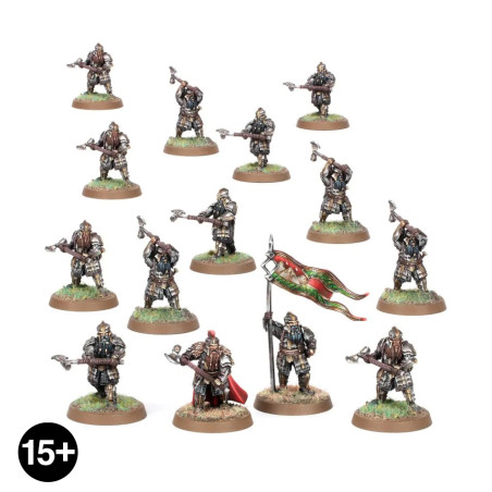 Iron Hills Dwarf Warriors with Mattocks Warband