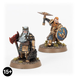 THE HOBBIT - BIEN - King Dáin Ironfoot™ and Thorin III 'Stonehelm'