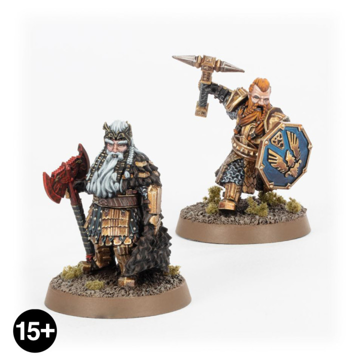 King Dáin Ironfoot™ and Thorin III 'Stonehelm' - THE HOBBIT - GOOD