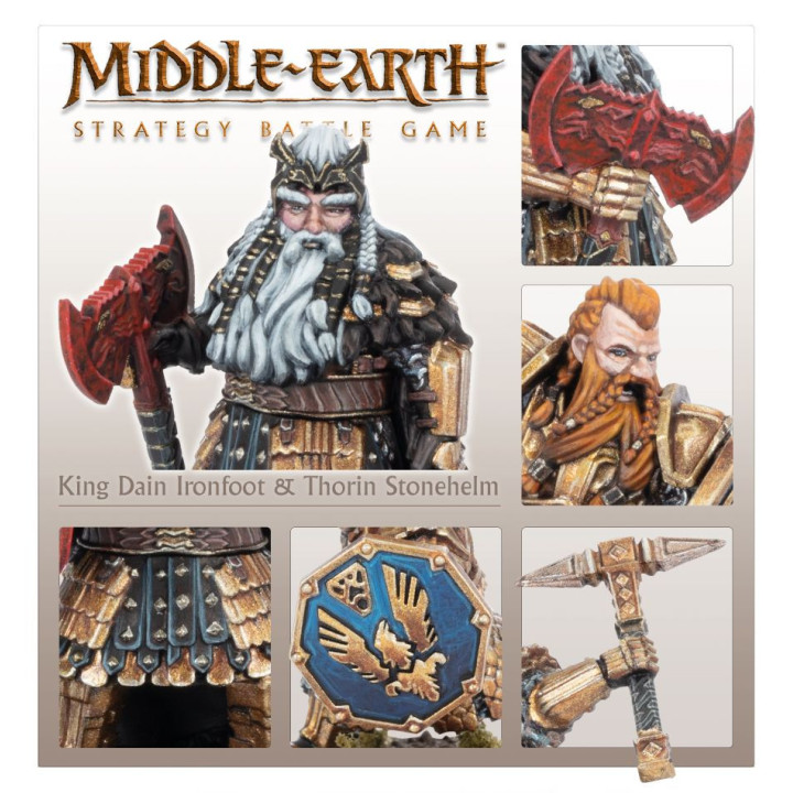 King Dáin Ironfoot™ and Thorin III 'Stonehelm' - THE HOBBIT - GOOD