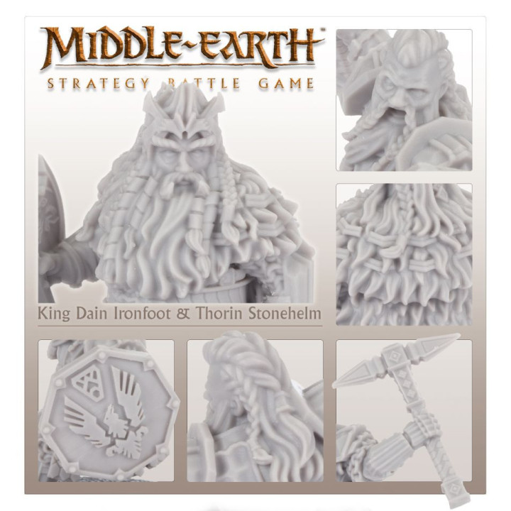 King Dáin Ironfoot™ and Thorin III 'Stonehelm' - THE HOBBIT - GOOD