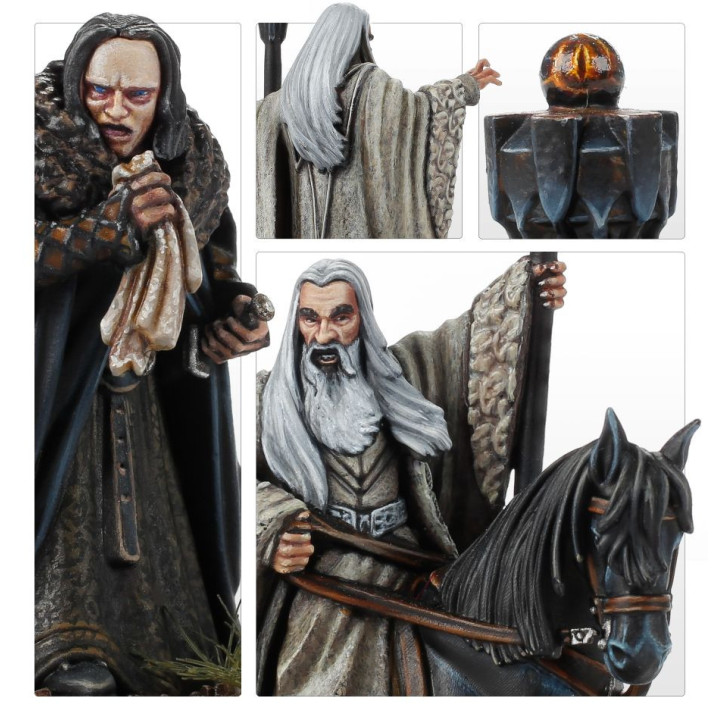 Saruman™ der Weiße & Gríma - FIGURINEN