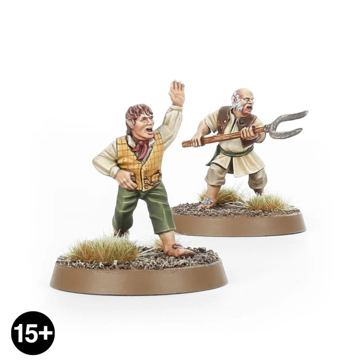 THE LORD OF THE RINGS - BIEN - Personalities of the Shire™ II – Folco Boffin and Farmer Cotton