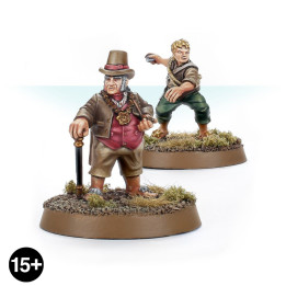 THE LORD OF THE RINGS - BIEN - Personalities of the Shire™ – Will Whitfoot and Baldo Tulpenny