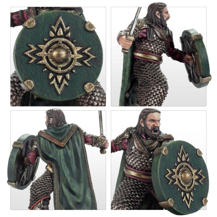 THE LORD OF THE RINGS - BIEN - Déorwine, Chief of the King's Knights, Foot and Mounted