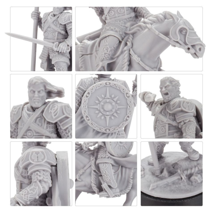 THE LORD OF THE RINGS - BIEN - Elfhelm, Captain of Rohan™, Foot & Mounted