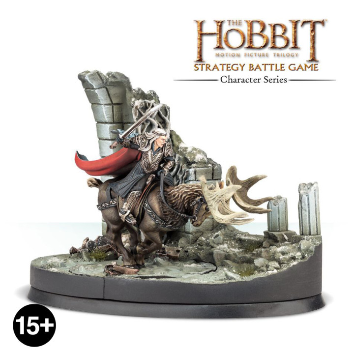 Thranduil™, King of the Woodland Realm on Elk - THE HOBBIT- GUT