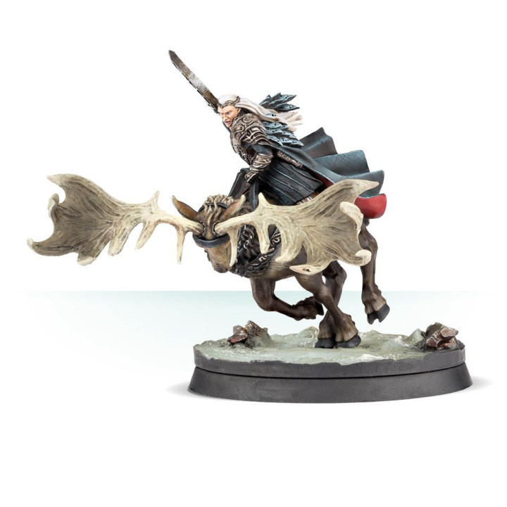 Thranduil™, King of the Woodland Realm on Elk - THE HOBBIT- GUT